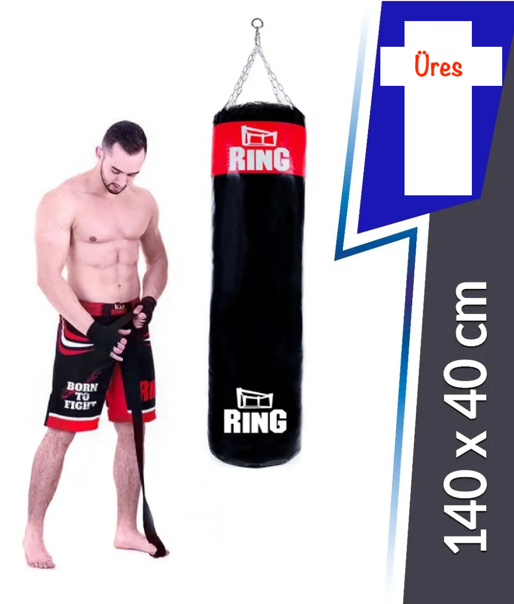 Boxzsák SUPER modell 140/40 nem töltött Ring Sport