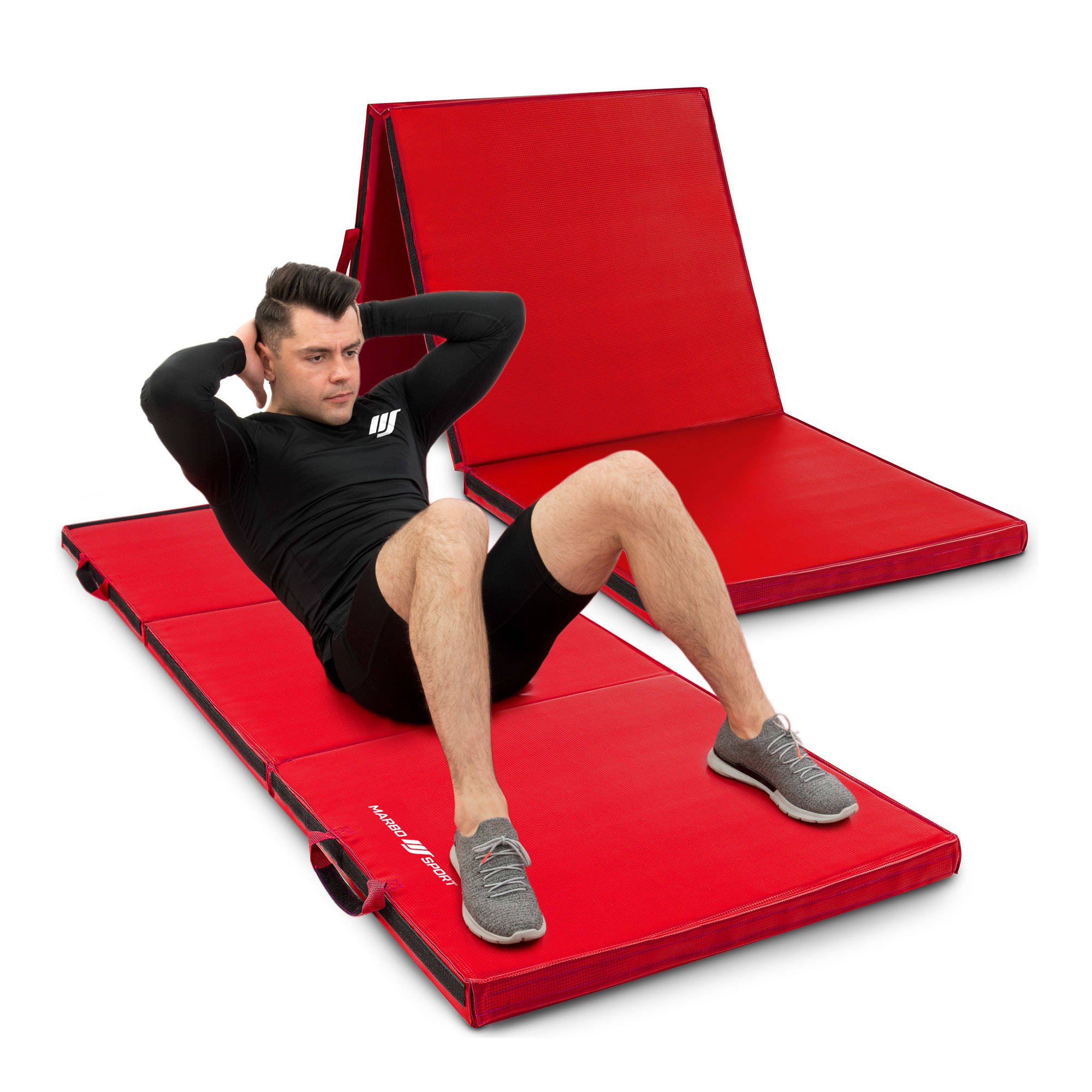 Tornaszőnyeg összecsukható kemény tépőzáras 180x60x5 cm Marbo Sport