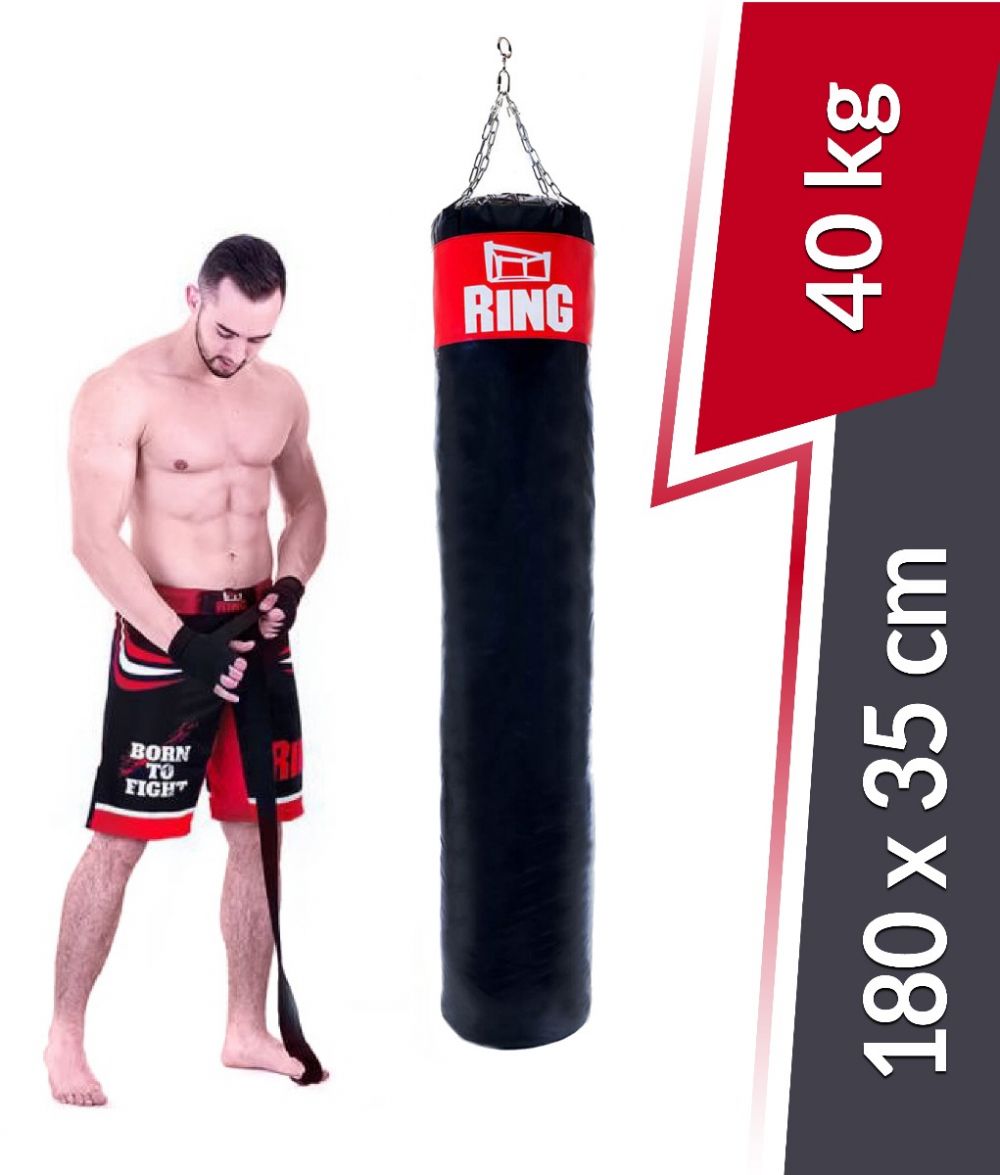 Boxzsák SUPER modell 180/35 töltött 40 kg Ring Sport